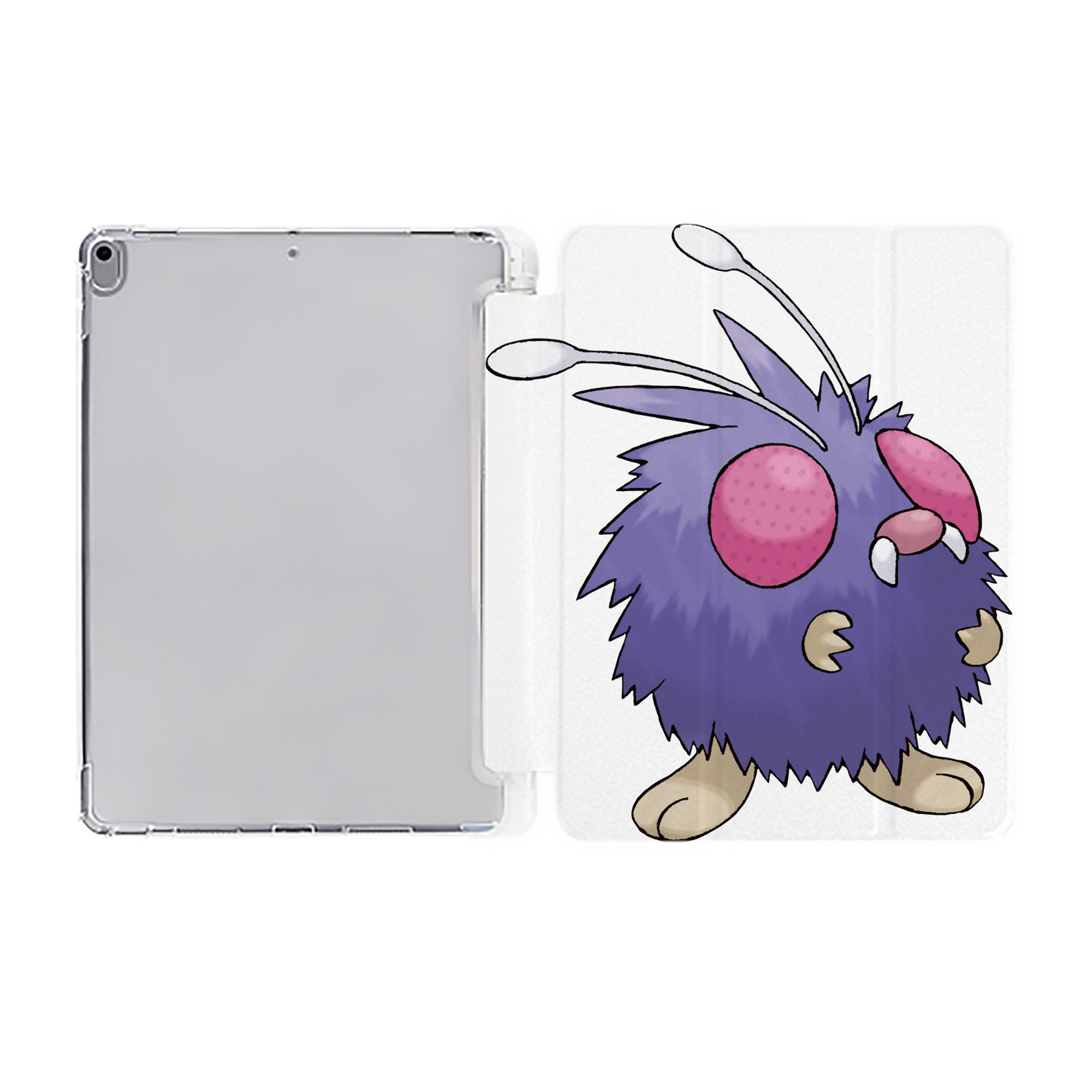 （画像用） ポケットモンスター Pokémon IPad ケース ペン収納付き 三つ折りスタンド PUレザー×シリコン 対応機種9.5/10.5/10.9インチ